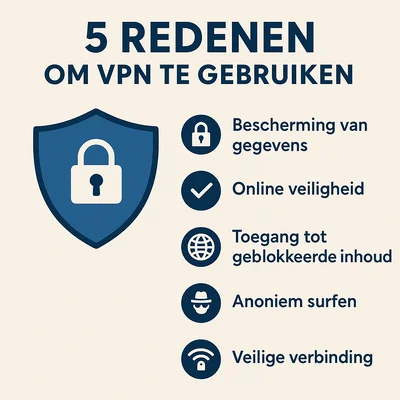 5 redenen om VPN te gebruiken