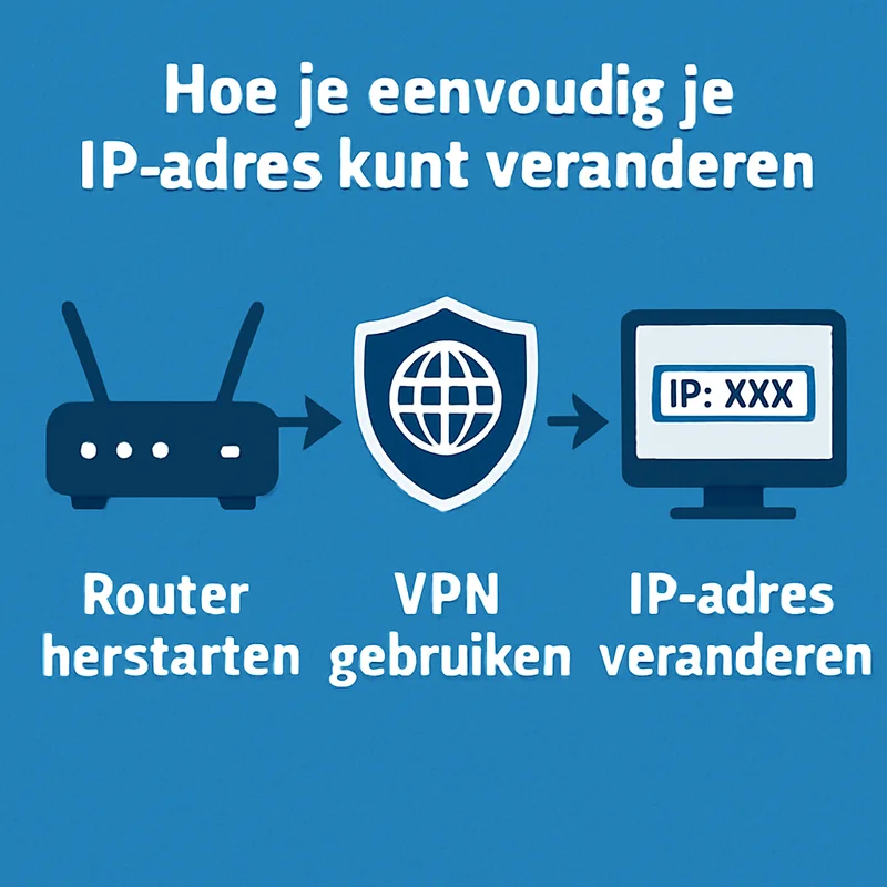 Hoe je eenvoudig je IP-adres kunt veranderen