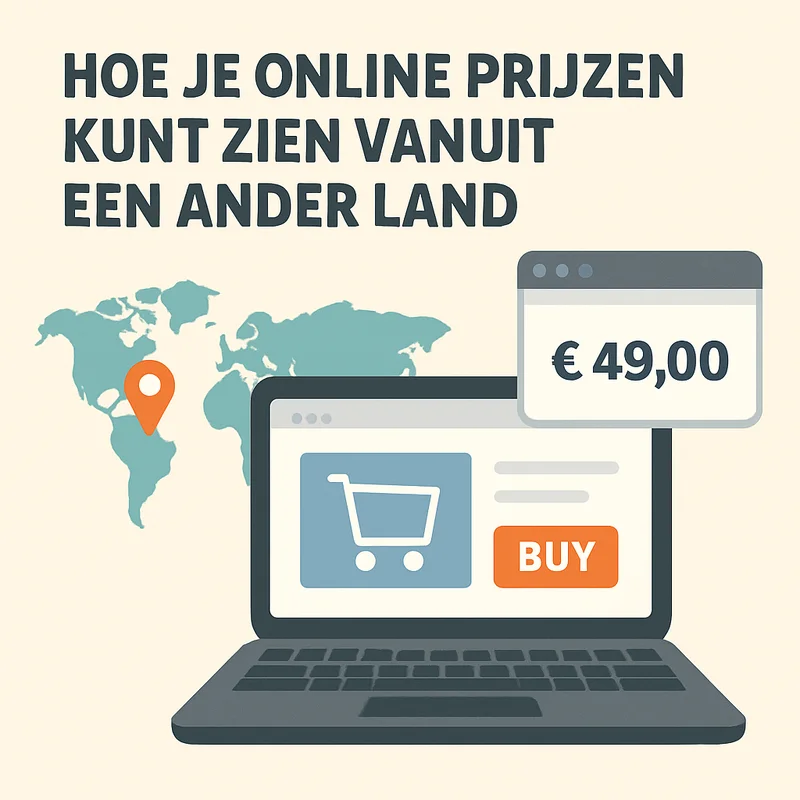 Hoe je online prijzen kunt zien vanuit een ander land