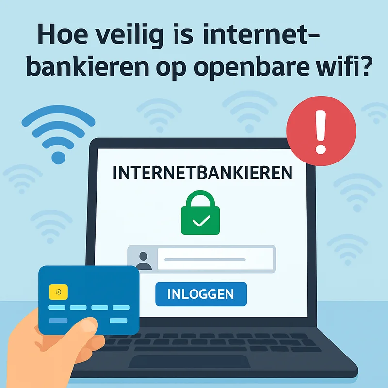 Hoe veilig is internetbankieren op openbare wifi?