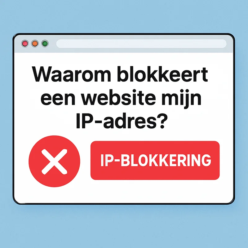 Waarom blokkeert een website mijn IP-adres?