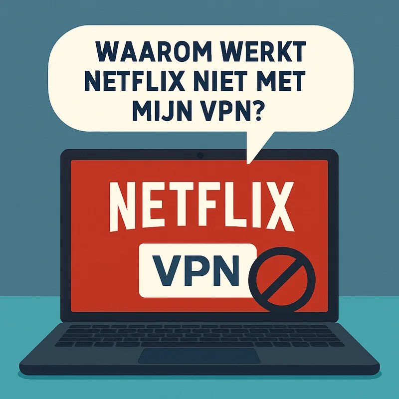 Waarom werkt Netflix niet met mijn VPN?