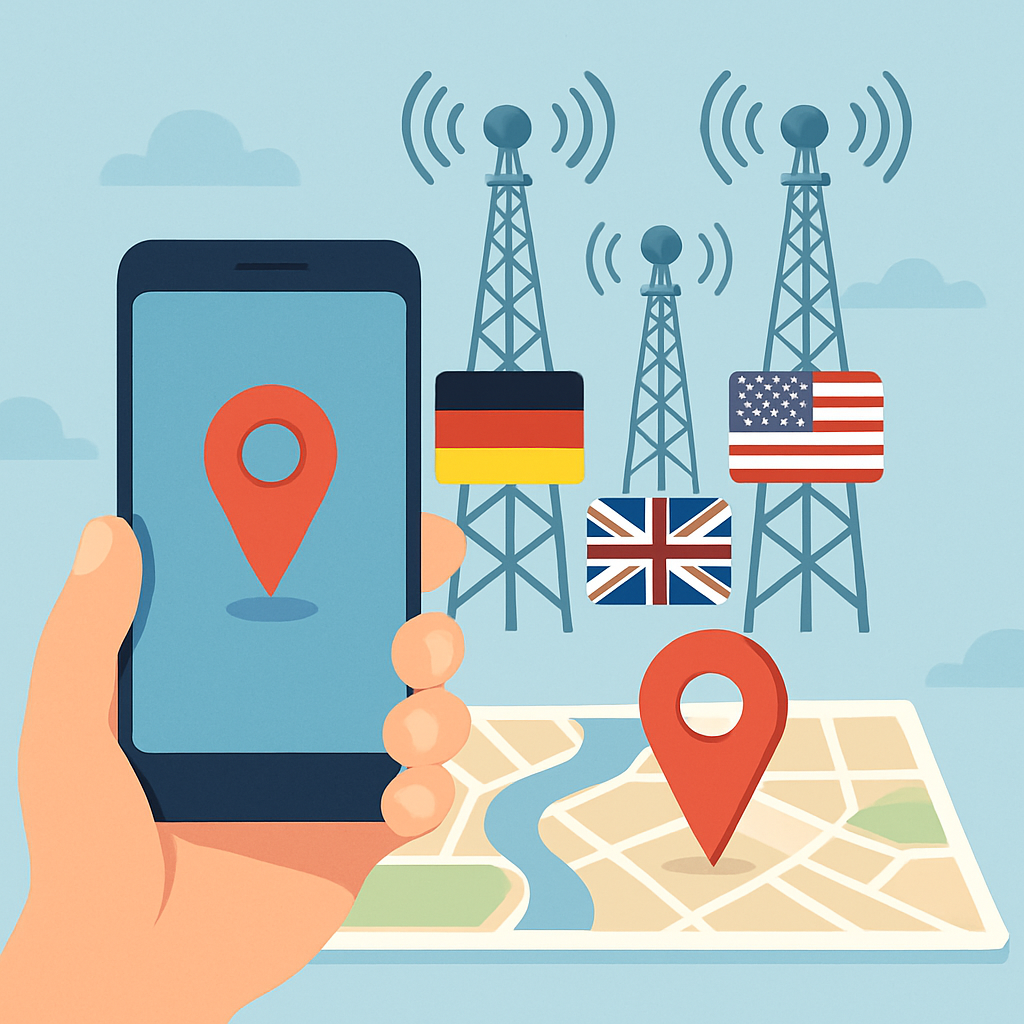 Hoe buitenlandse providers je locatie beïnvloeden?